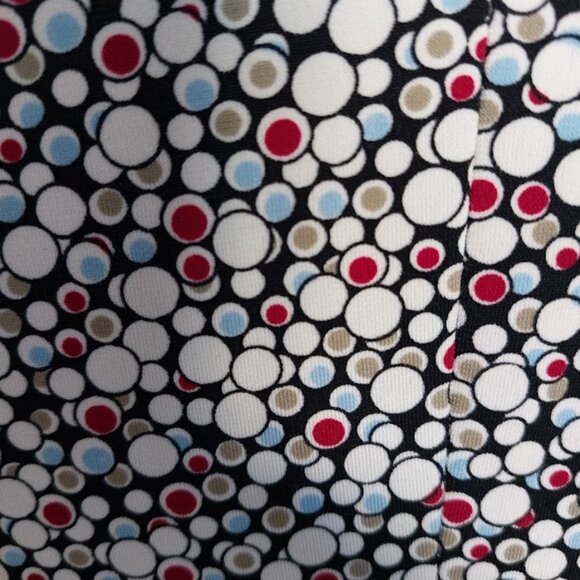 Bubble Print Stretch Dress Size Small - Picture 4 of 5